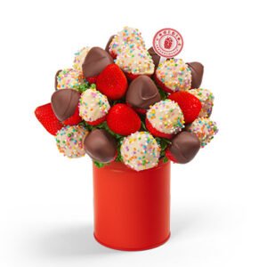 Confetti Berry and Chocolate Bouquet